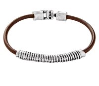 Bracciale Unode50 Uomo in Pelle PUL1662MARMTL0M - PUL1662MARMTL0M